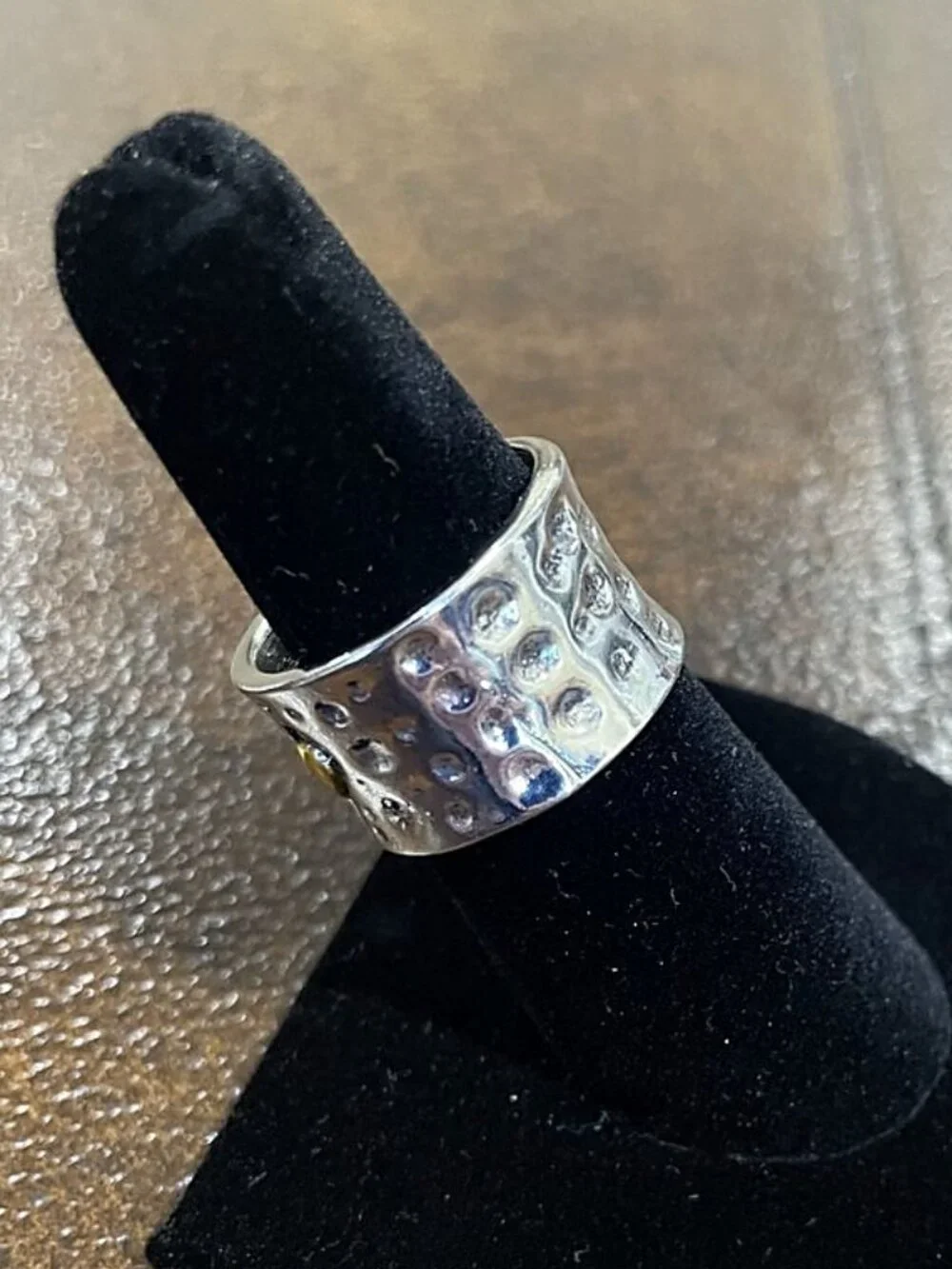 Retro Vintage Dual-Tone Heart Ring - Boho Style | Two-Tone | Size 6 | NWT